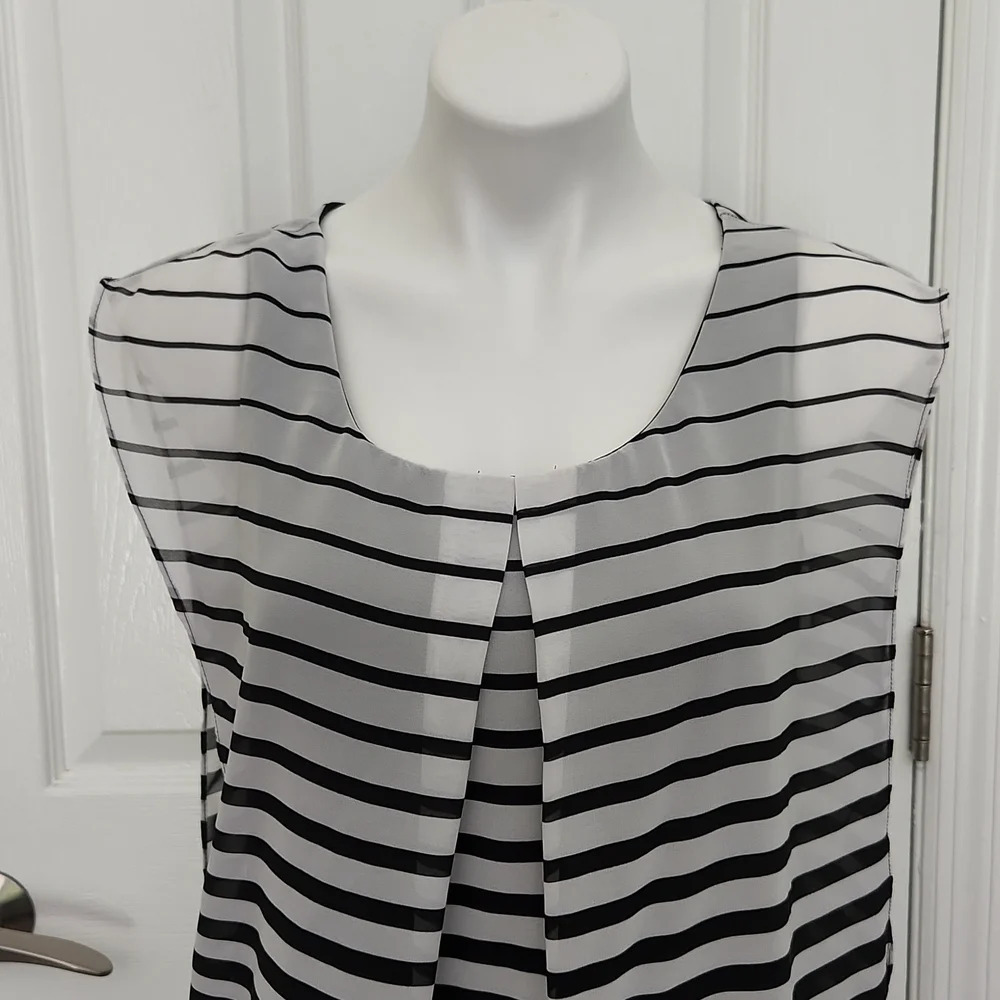 BCX Black & White Mini Dress - Picture 3 of 13